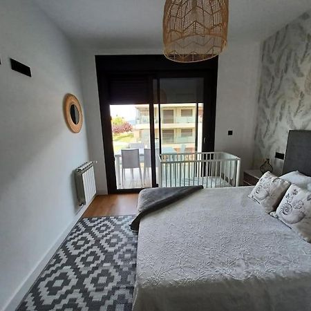 Precioso Apartamento Con Terraza Y Piscina En Portonovo-Sanxenxo Kültér fotó