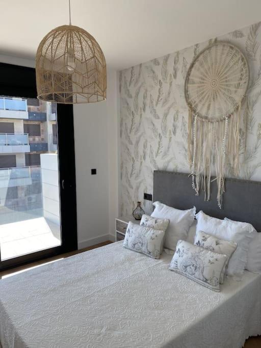 Precioso Apartamento Con Terraza Y Piscina En Portonovo-Sanxenxo Kültér fotó